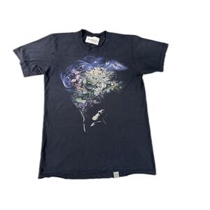 Imaginary Foundation Science Fiction Graphic Tee S Black All Over Print 100% Men